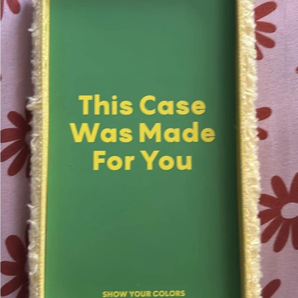 Casetify Yellow Bear Pattern Phone Case